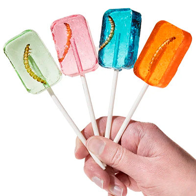 Apple with Worm Sucker